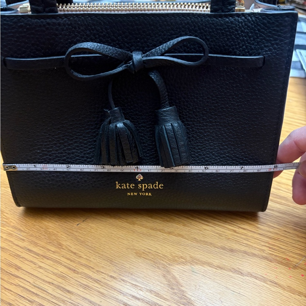 Kate Spade Black Mini Bag with Bow Detail - Picture 4 of 5
